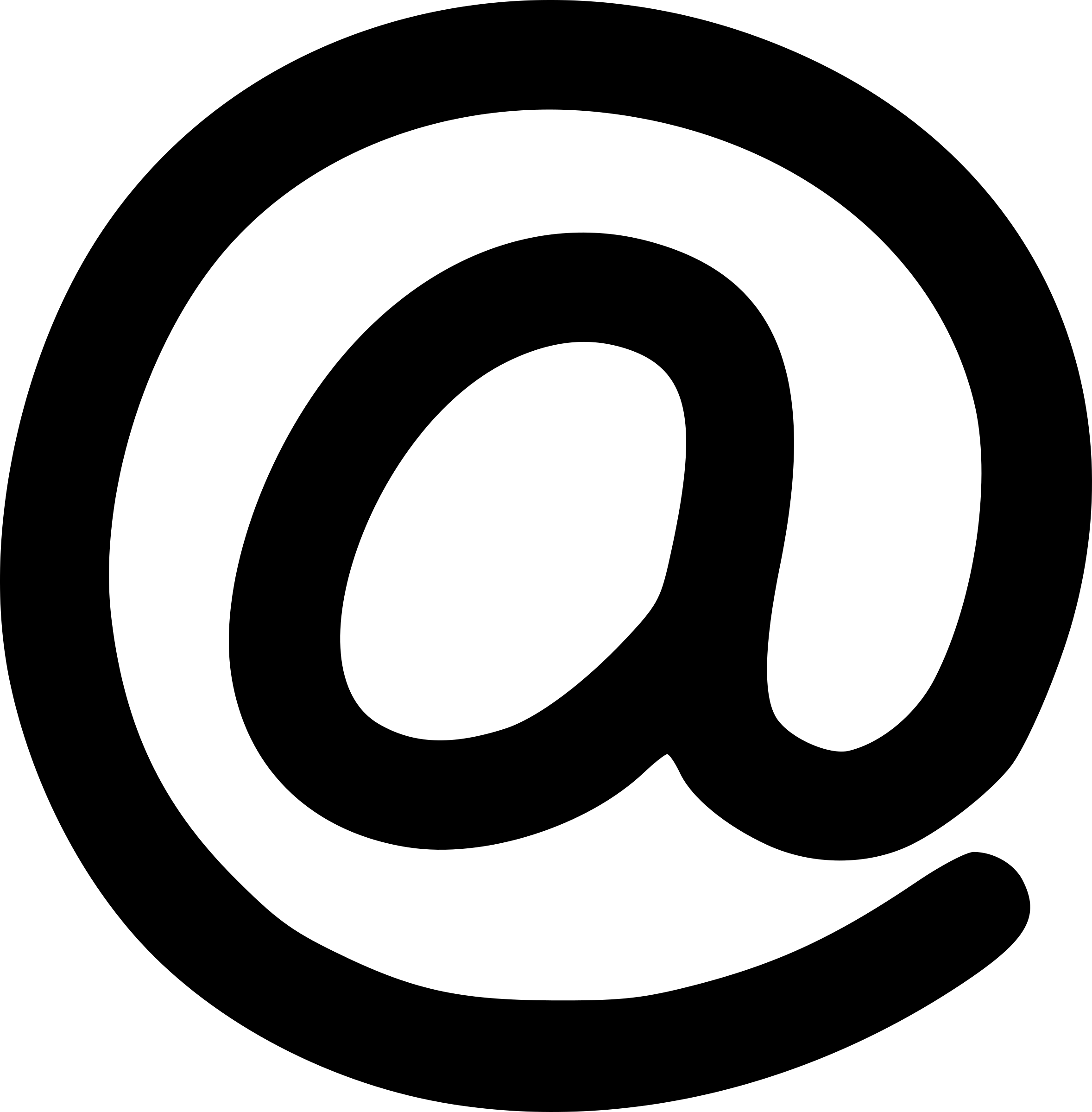 Clipart - arobase (at sign)
