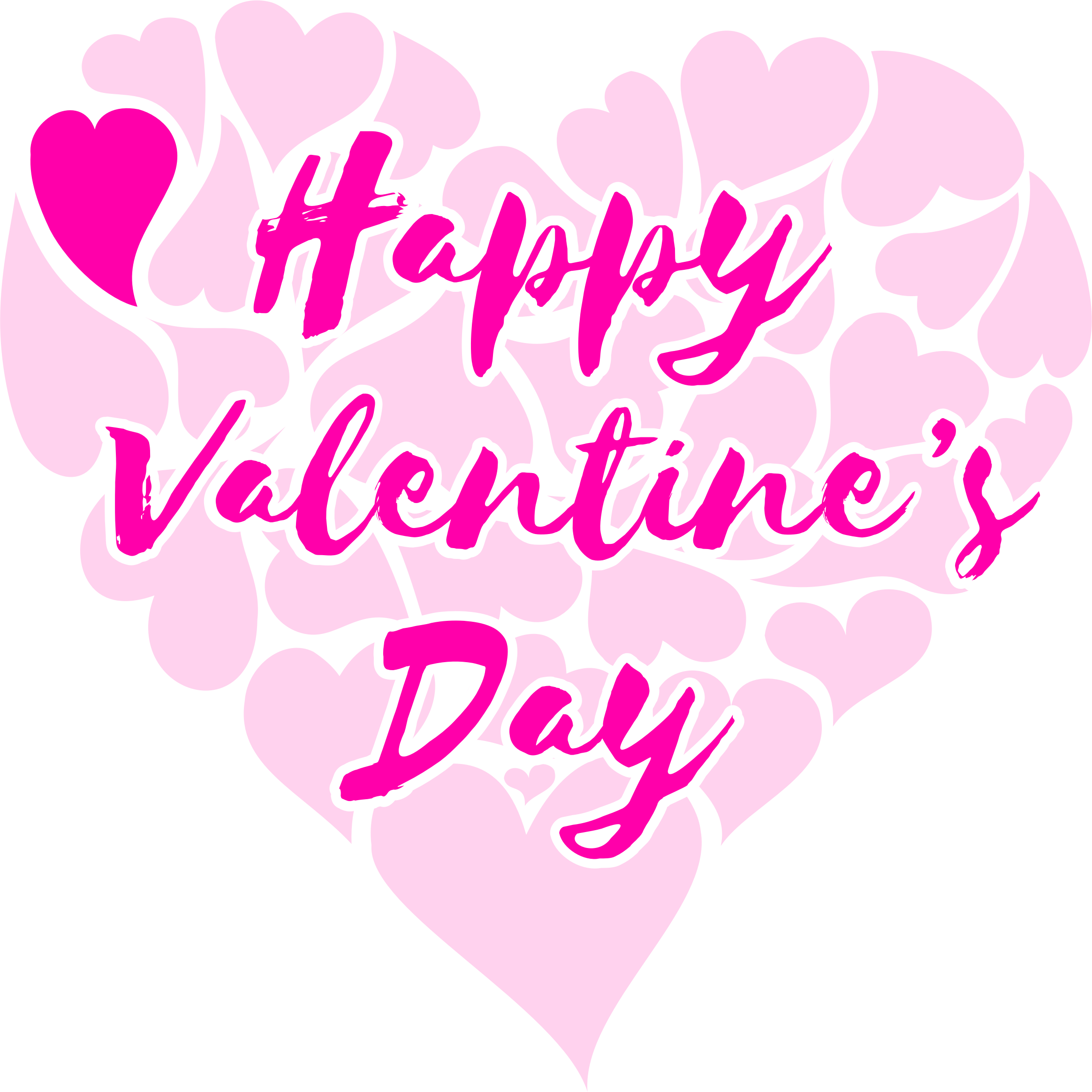 happy valentines in clipart happy s day title with hearts happy valentines in clipart happy s day title with hearts