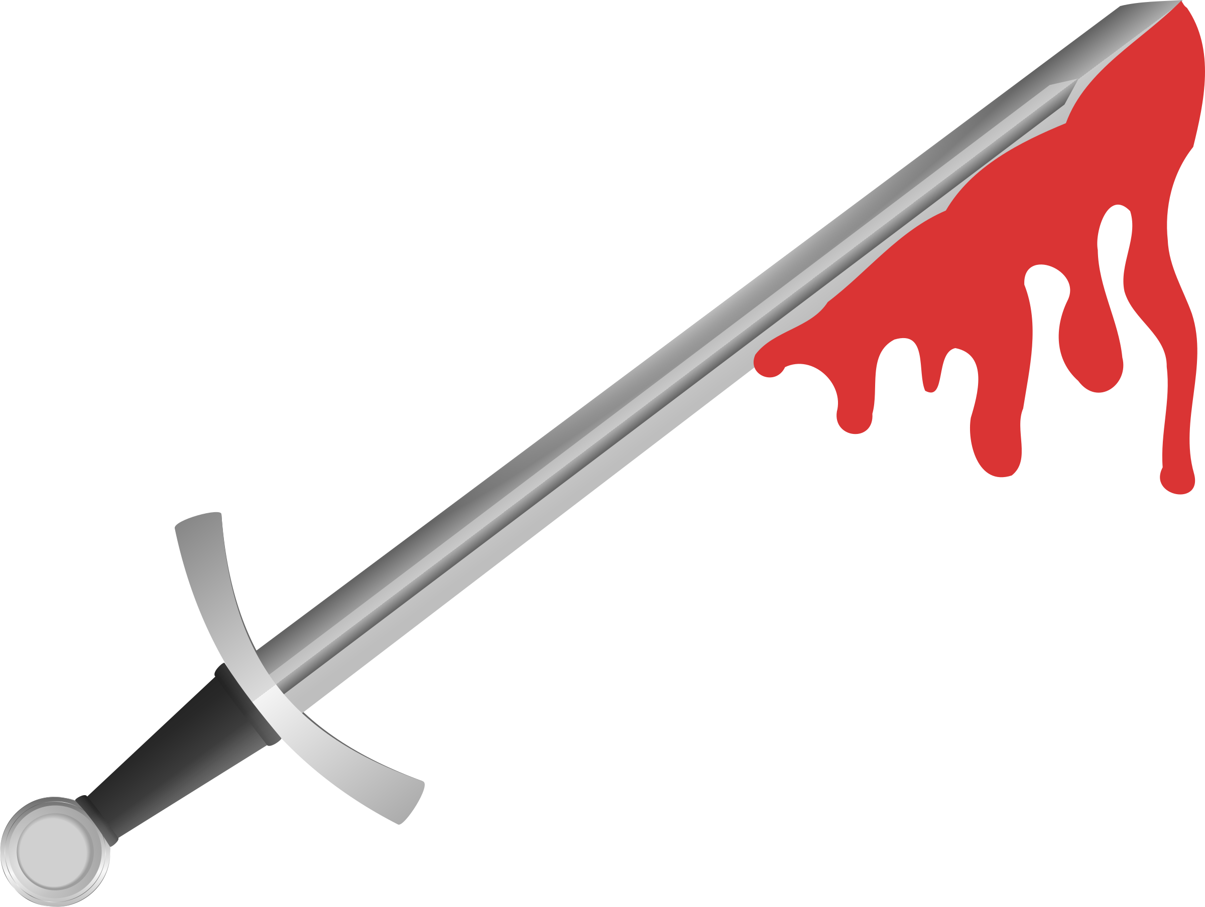 Clipart Bloody Sword