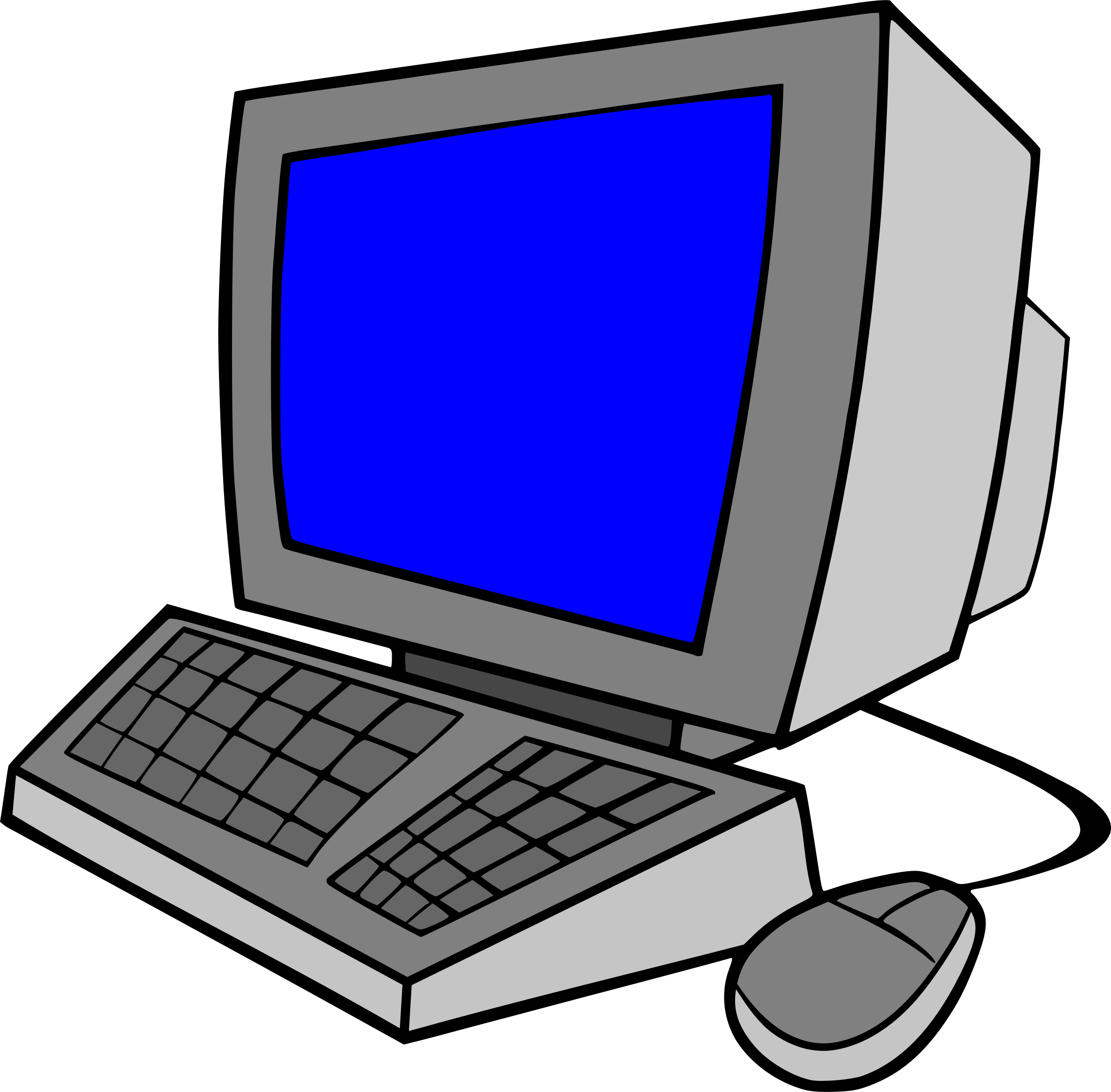 Clipart - Desktop Computer (#6)