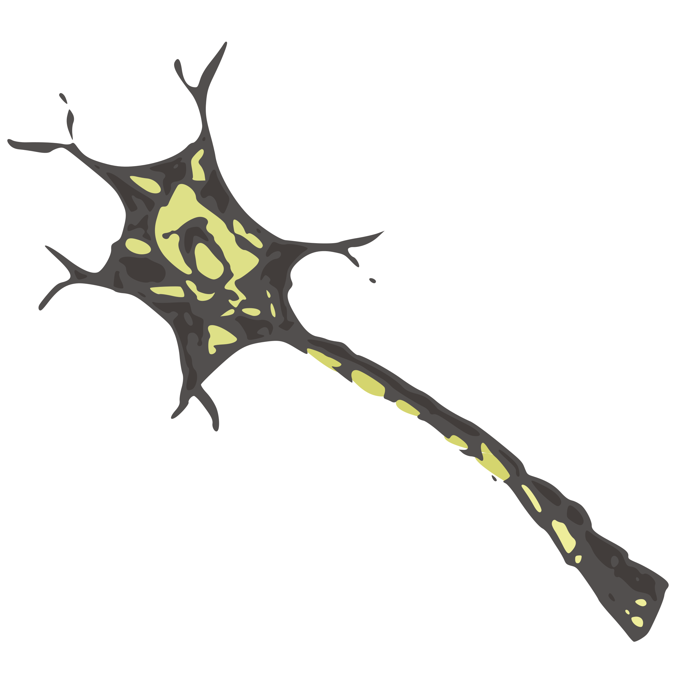 Clipart - Neuron