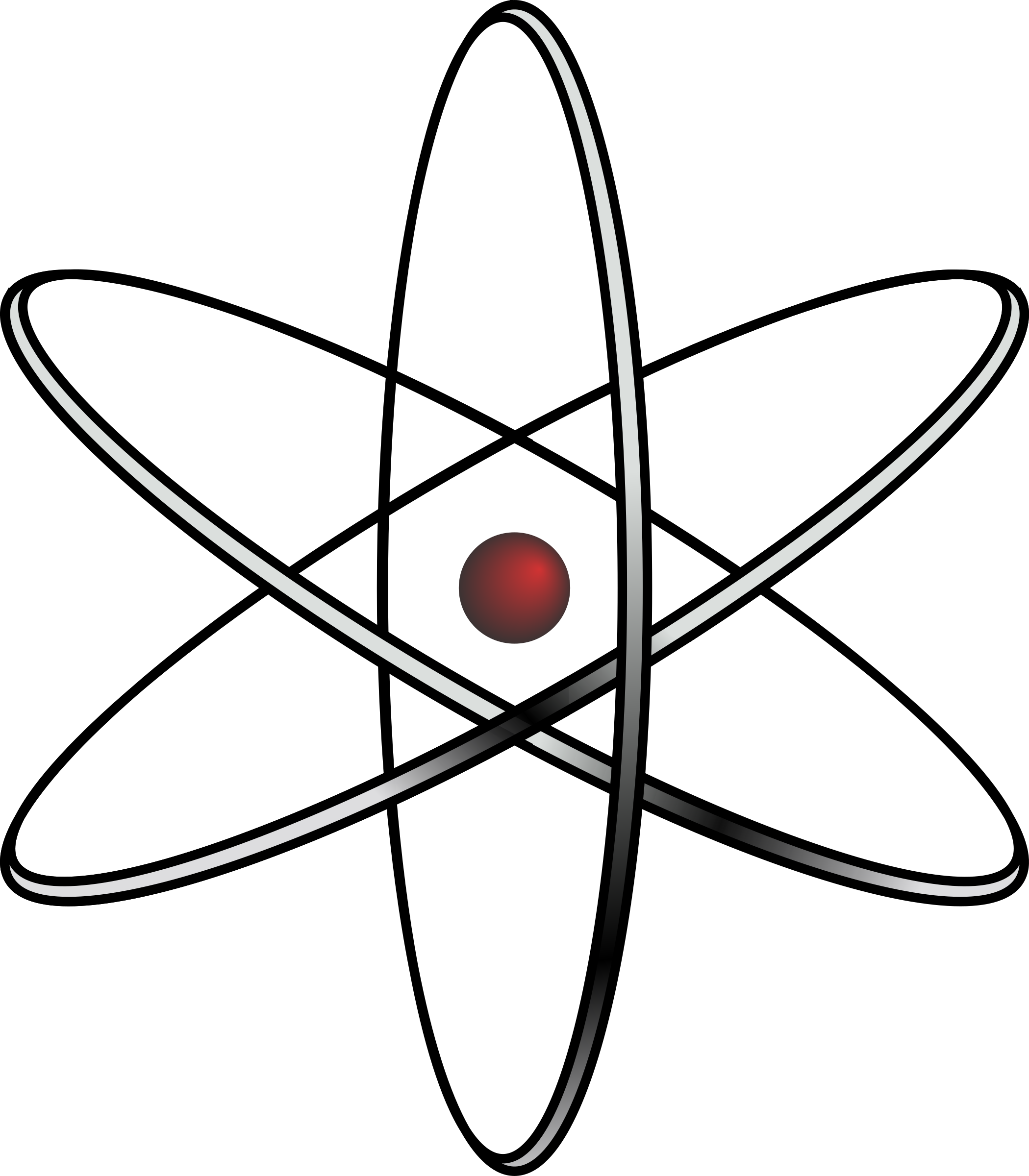 Clipart - Stylized Atom 2