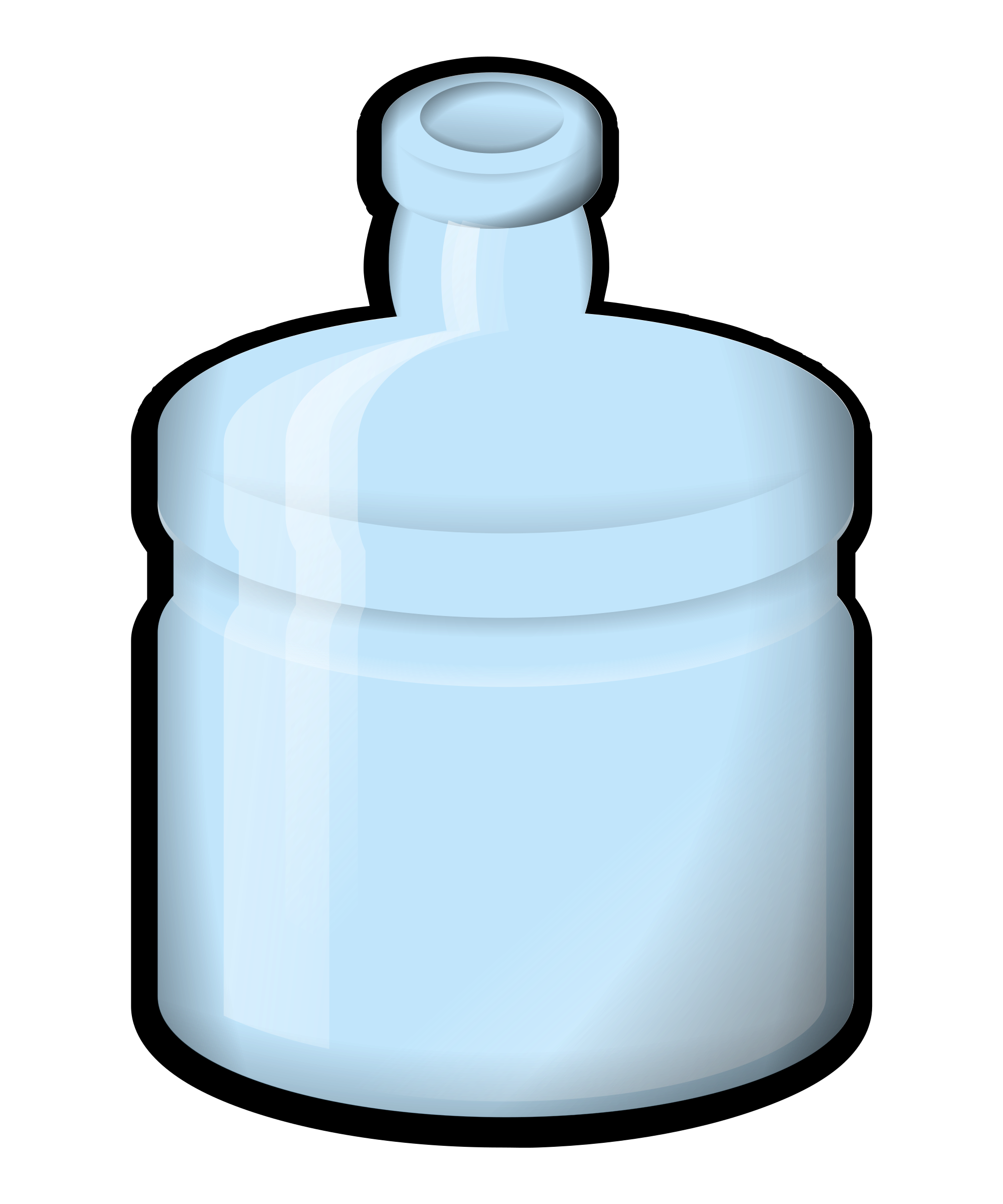 Clipart - Water bottle