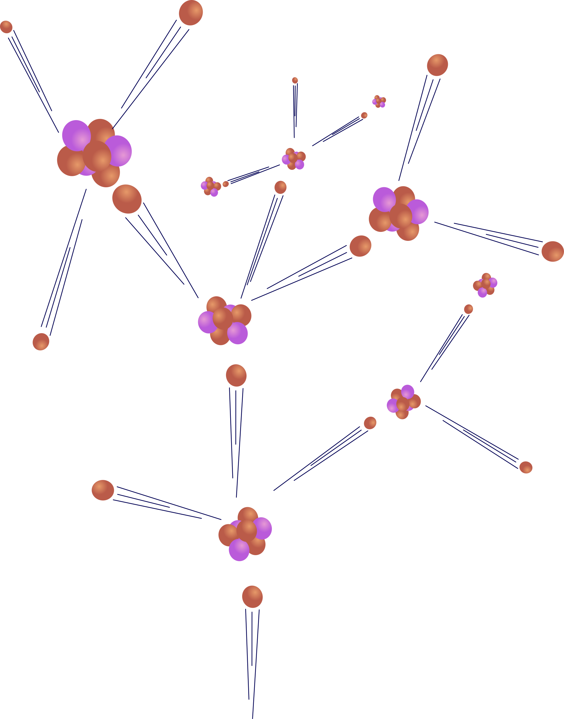 Clipart - Chain reaction