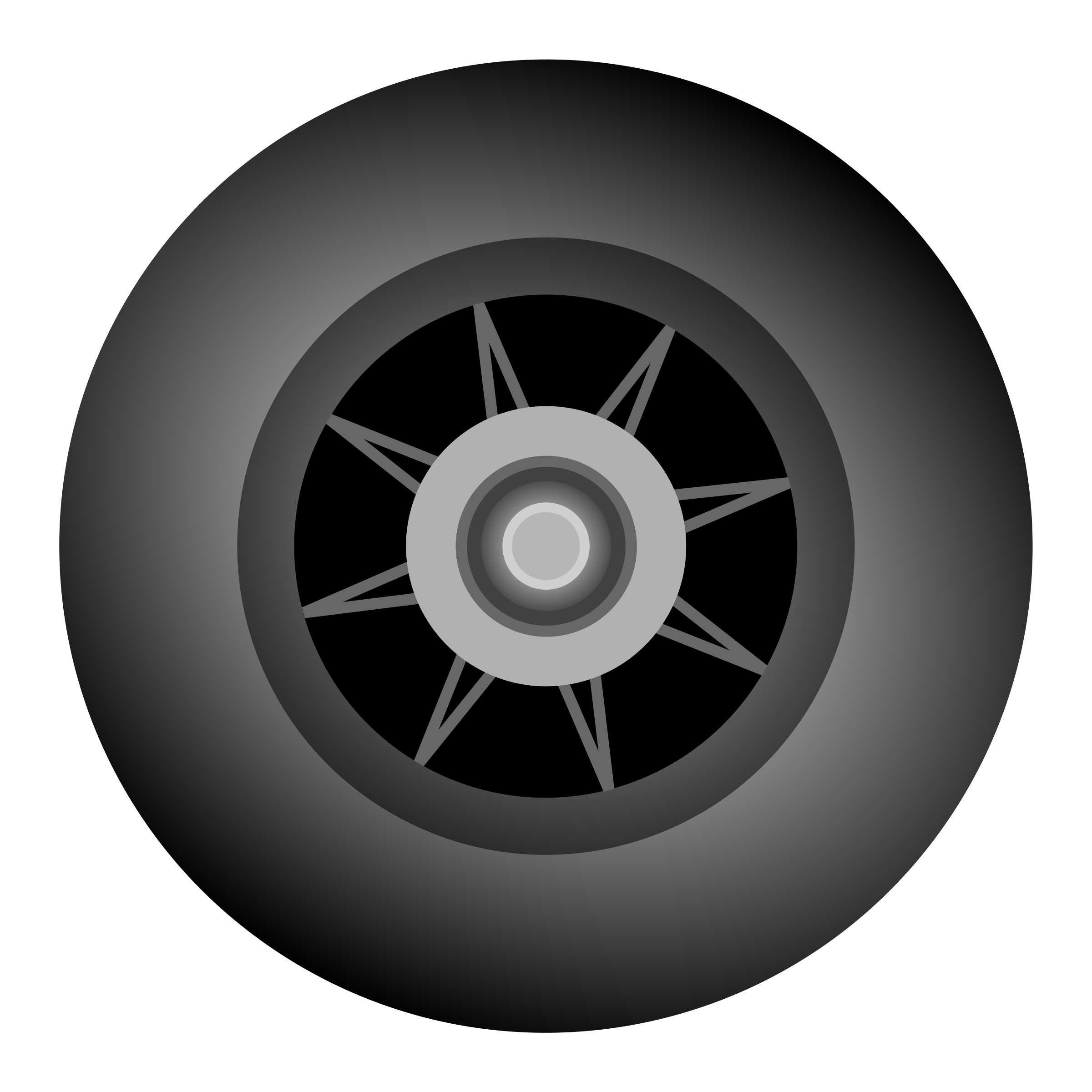 Clipart Inline skate wheel