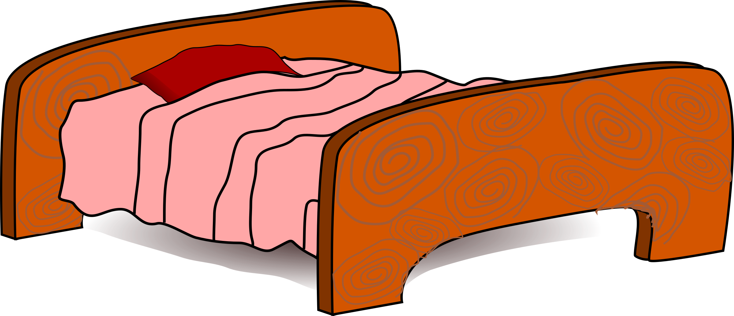 Clipart - bed