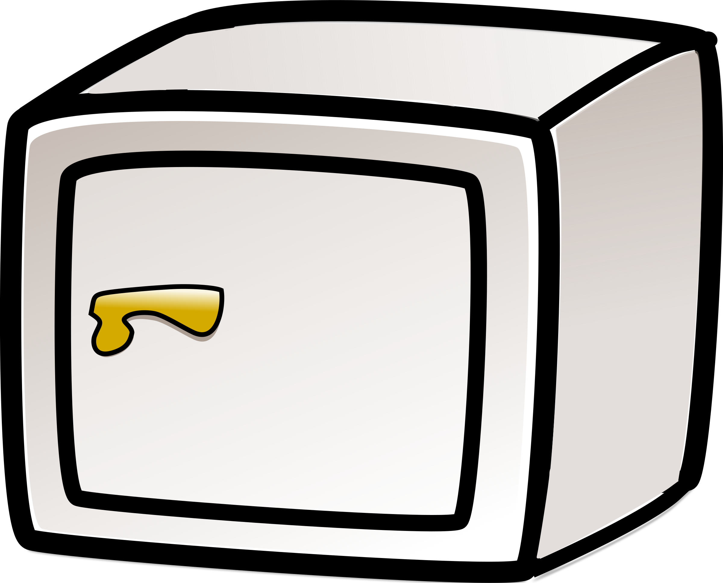 Clipart - a safe | una cassaforte