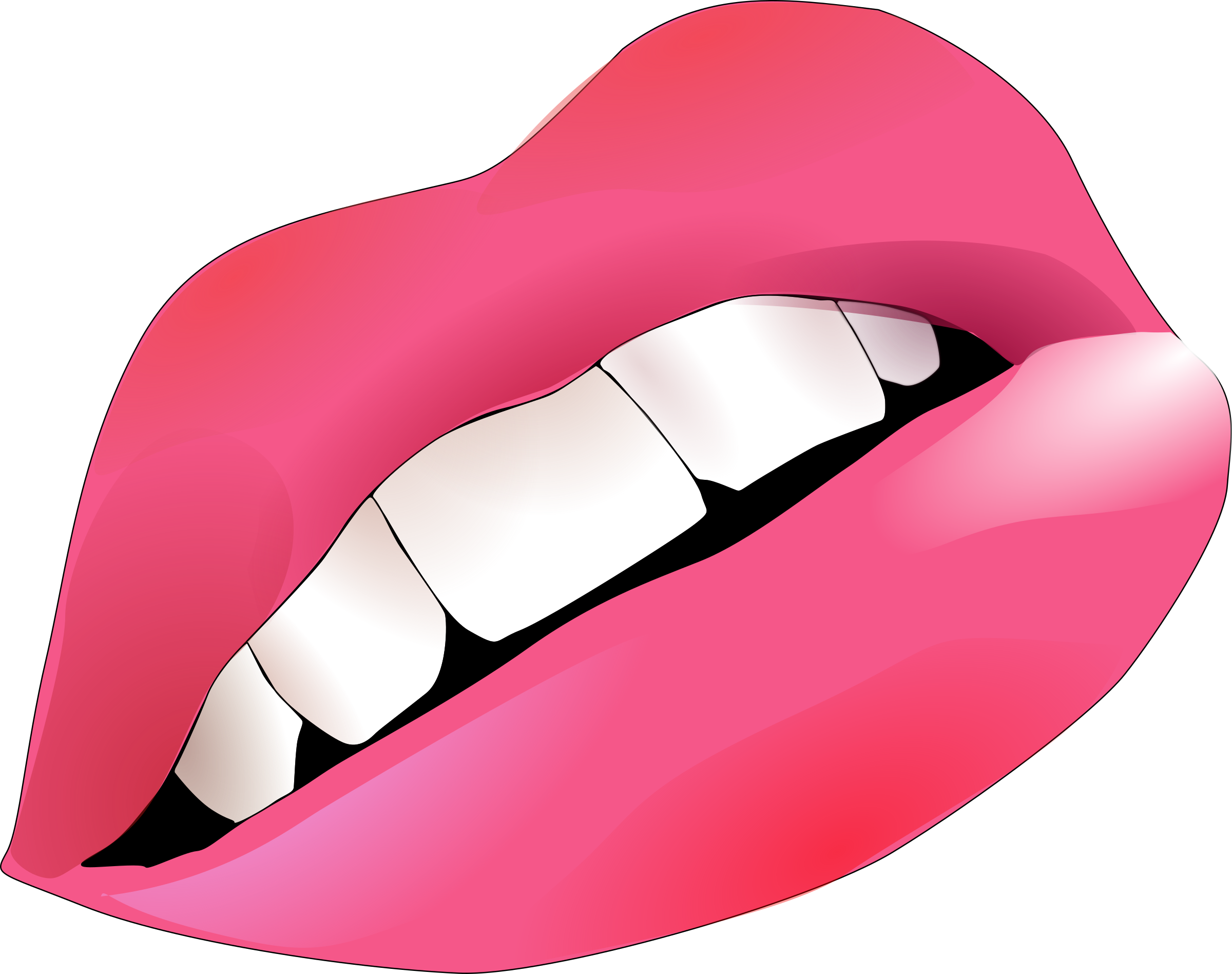 clipart smiley lips - photo #11