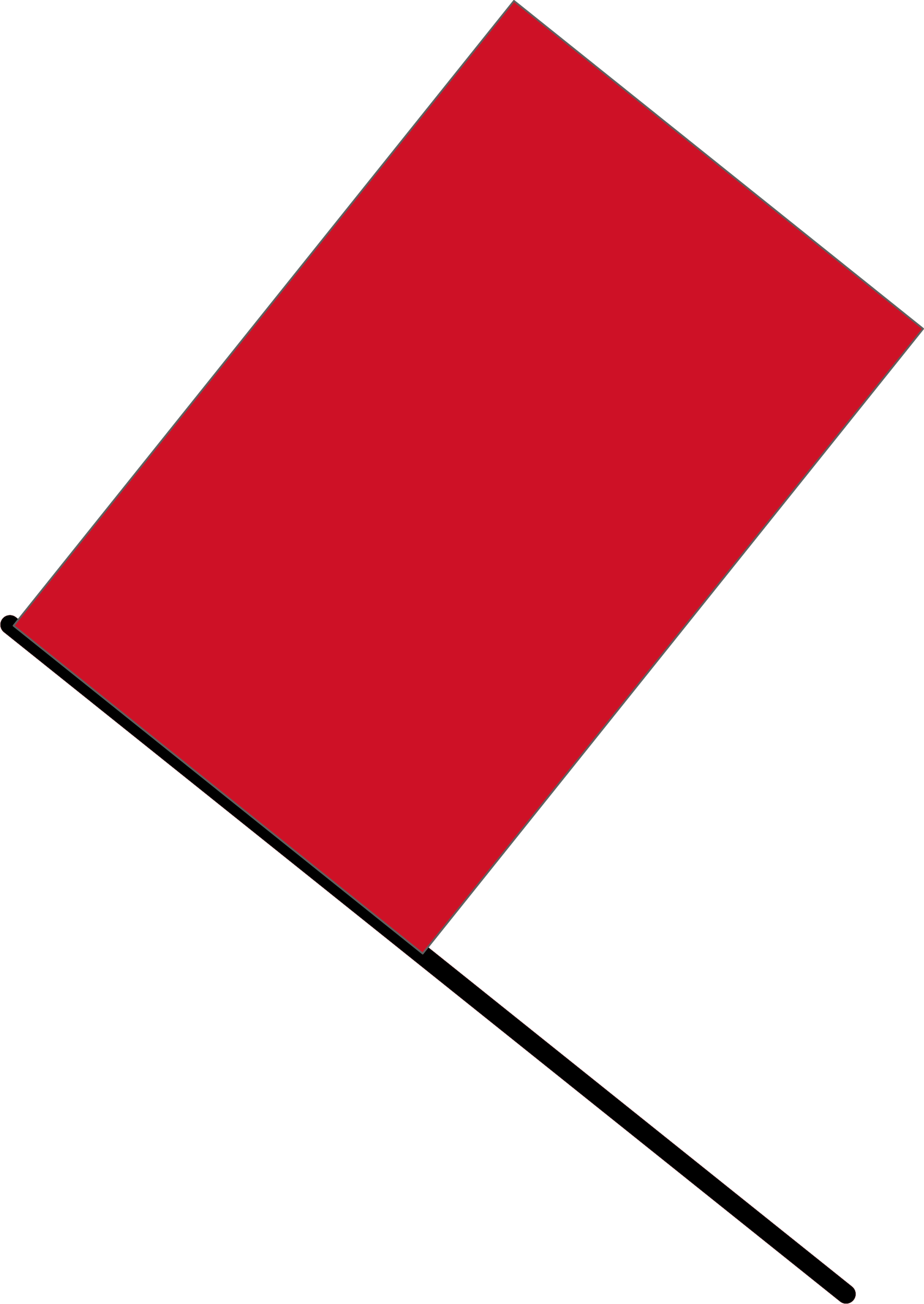 Clipart Red Flag