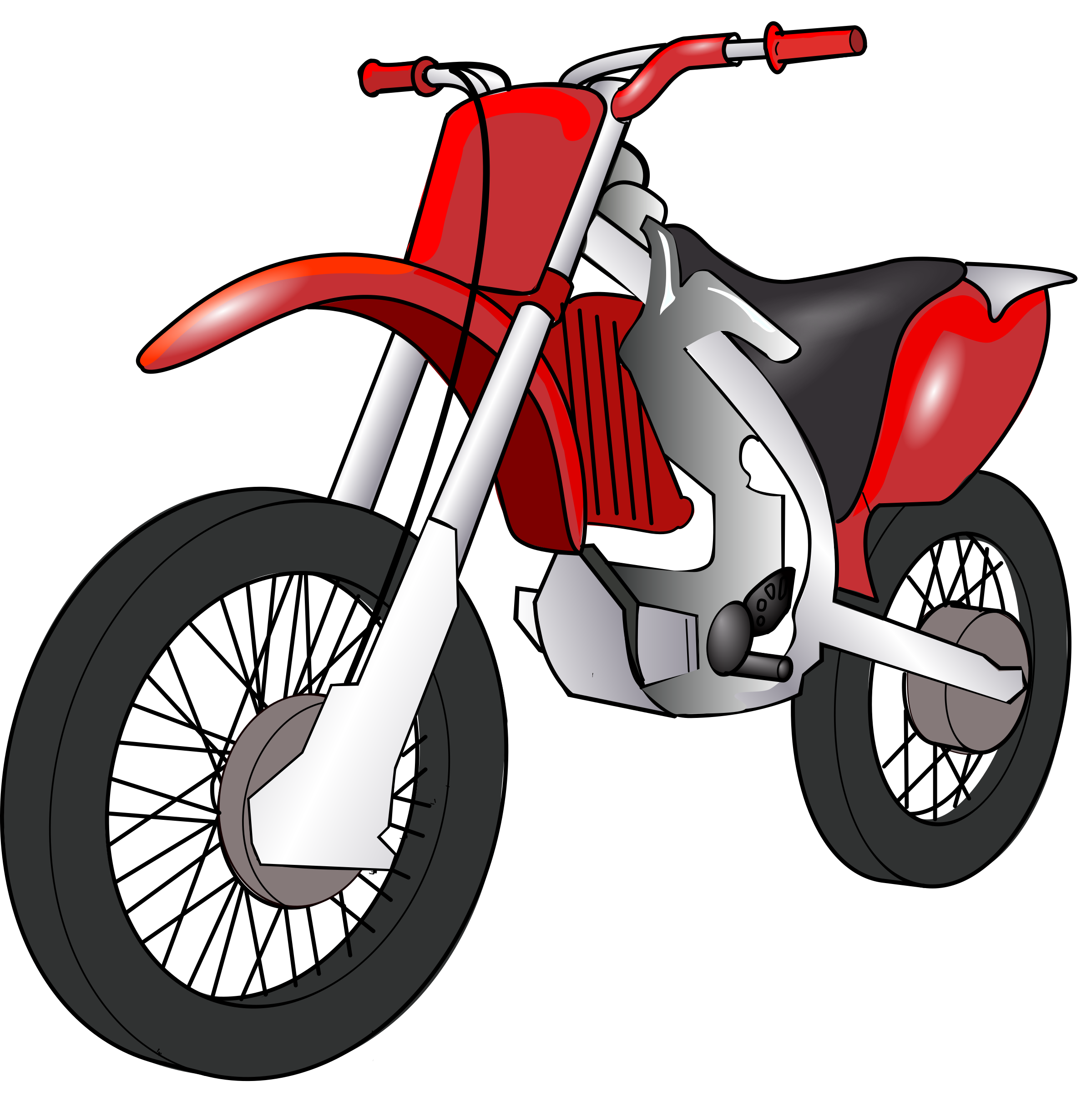 Clipart - Motobike
