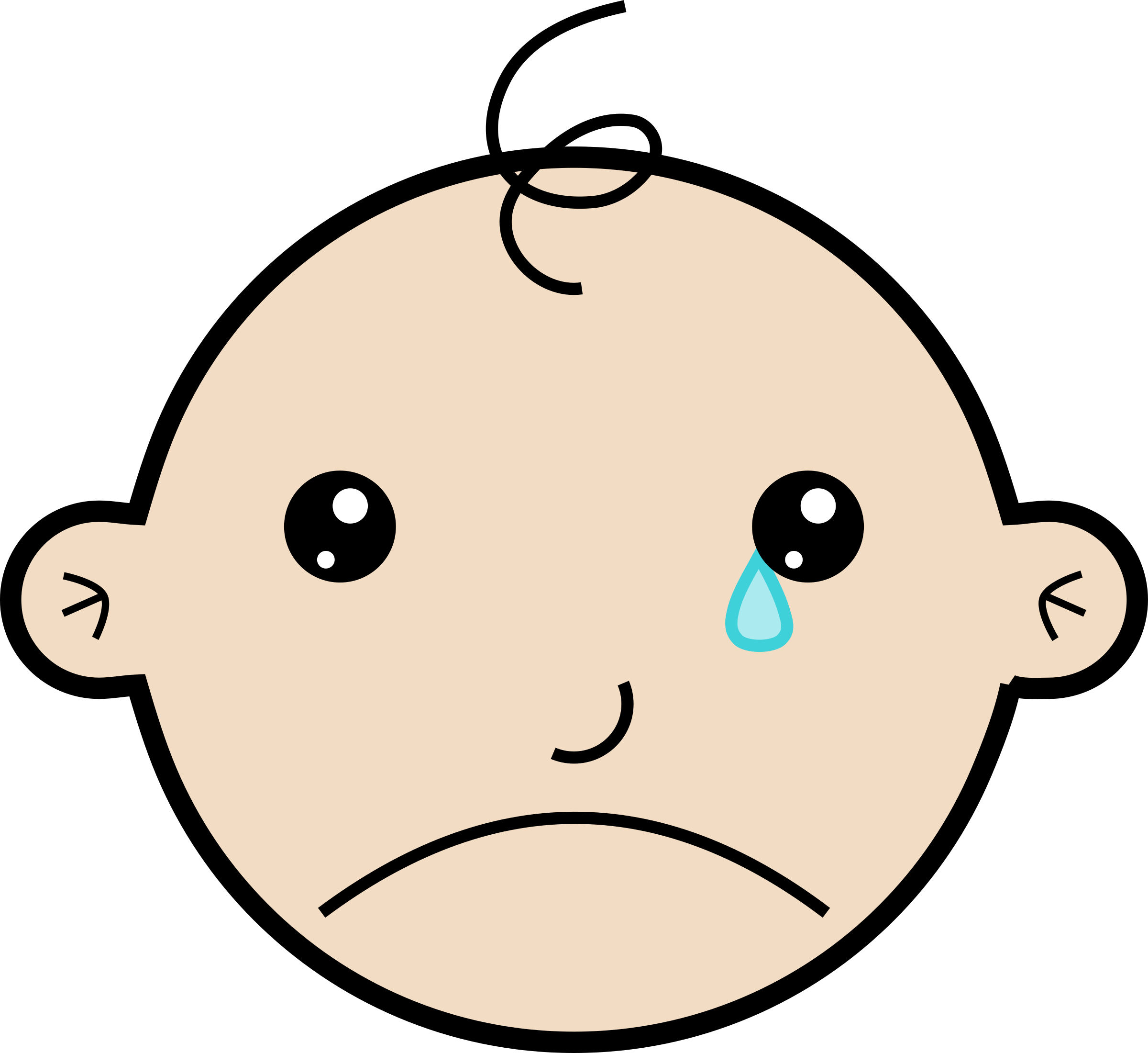 Clipart Baby Crying