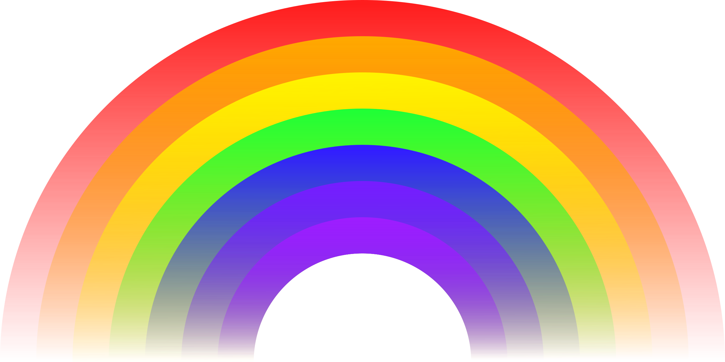 Clipart - Rainbow