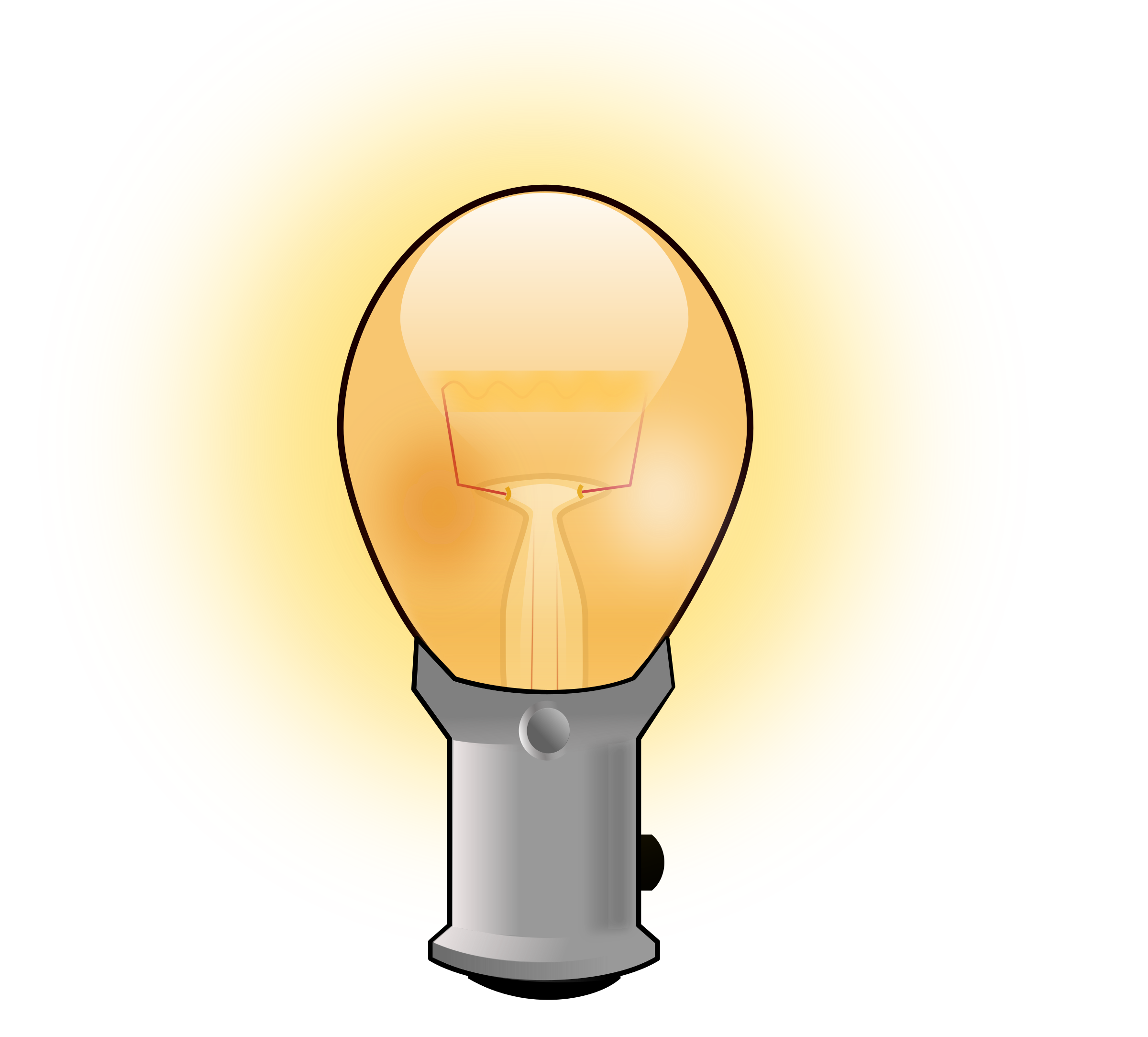 Clipart - Light bulb