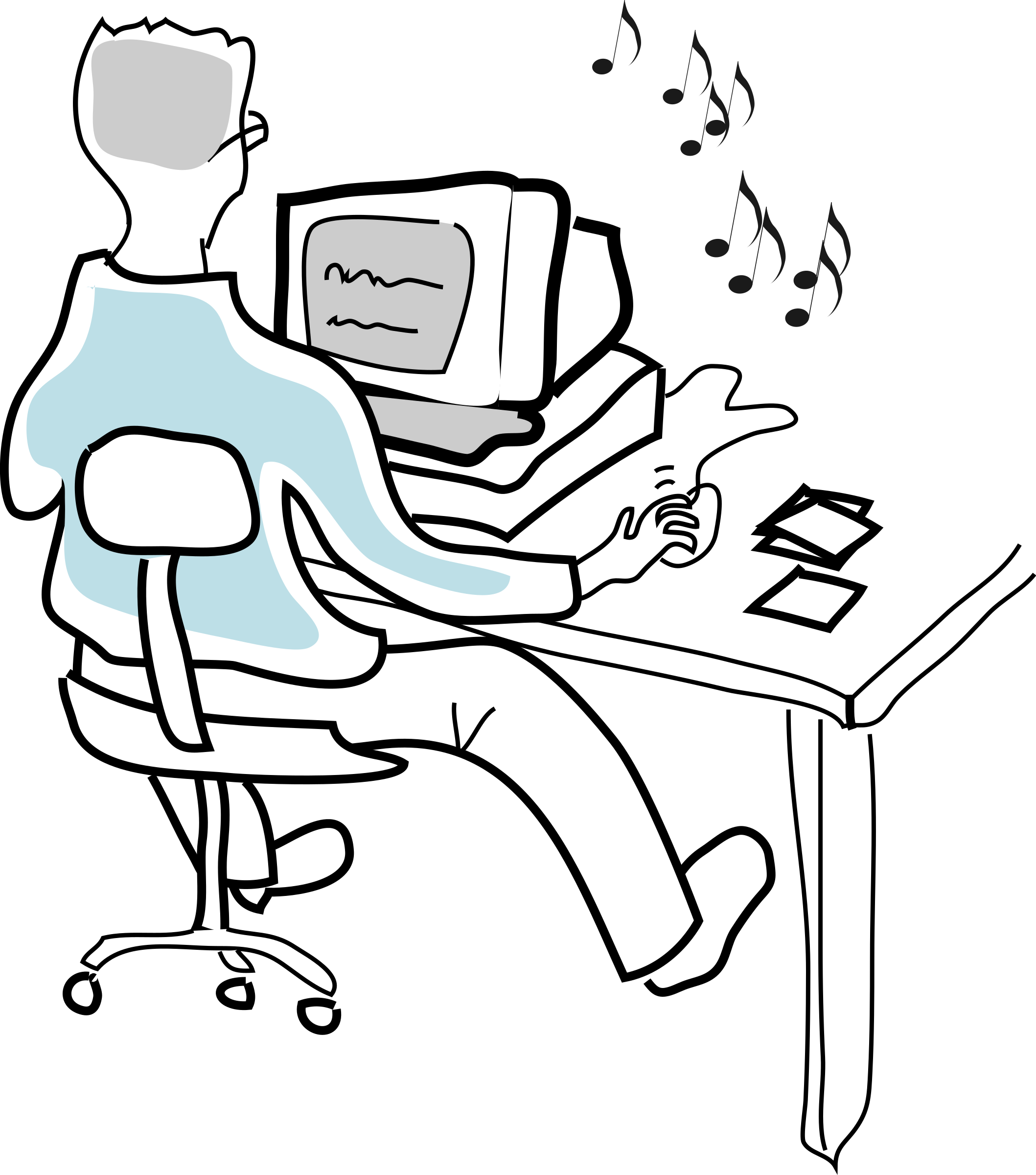 Clipart burning music cds