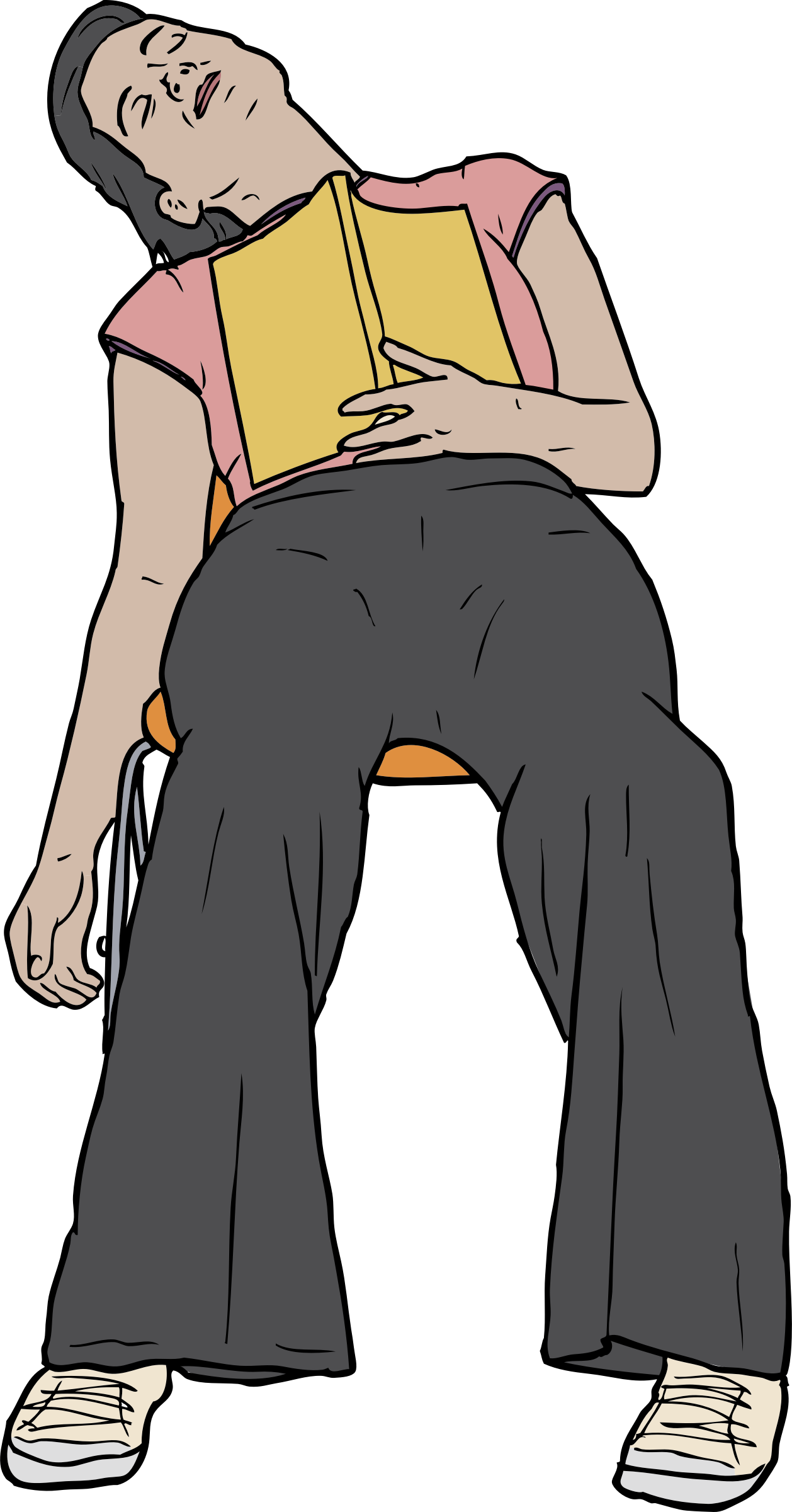 clipart-sleeping-reader