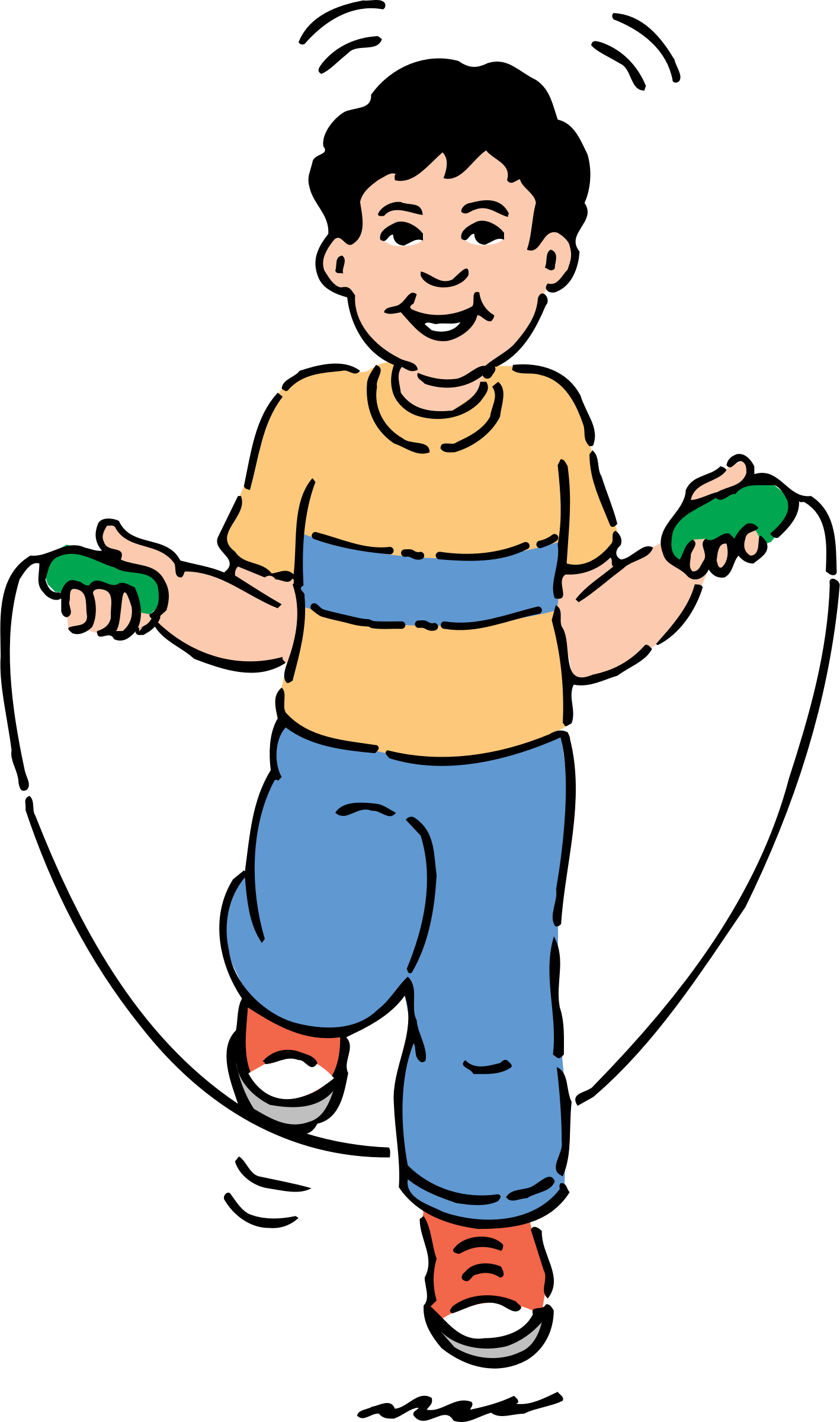 Clipart - Jumping rope