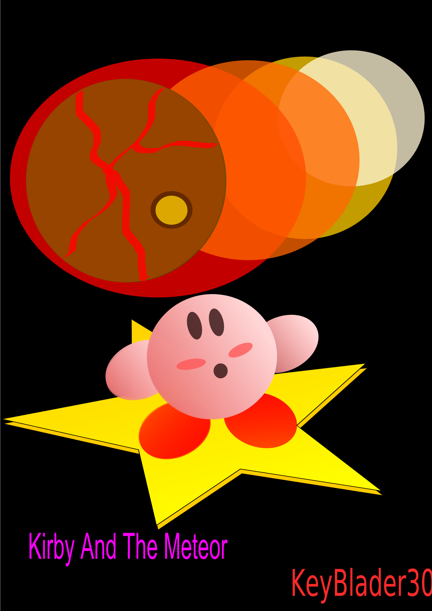 Clipart Kirby Meteor