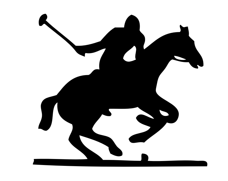 Clipart - polo pony