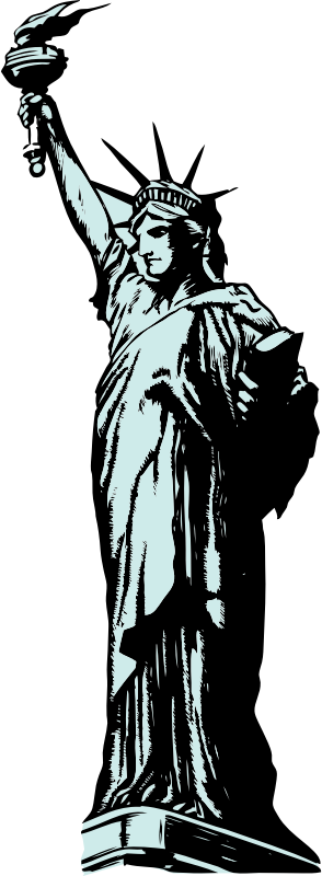 Clipart - Statue of Liberty