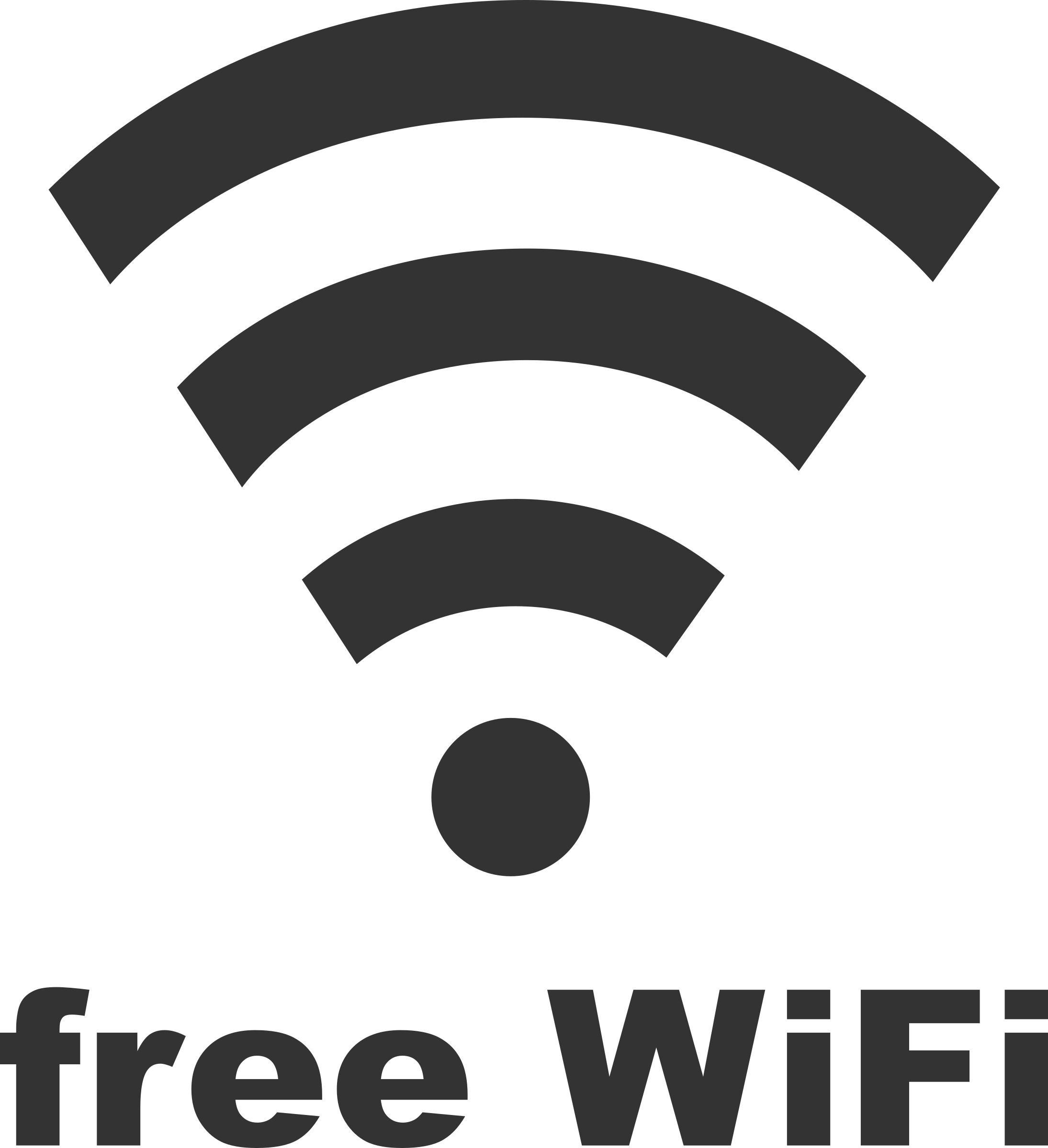 Clipart Free WiFi Sign