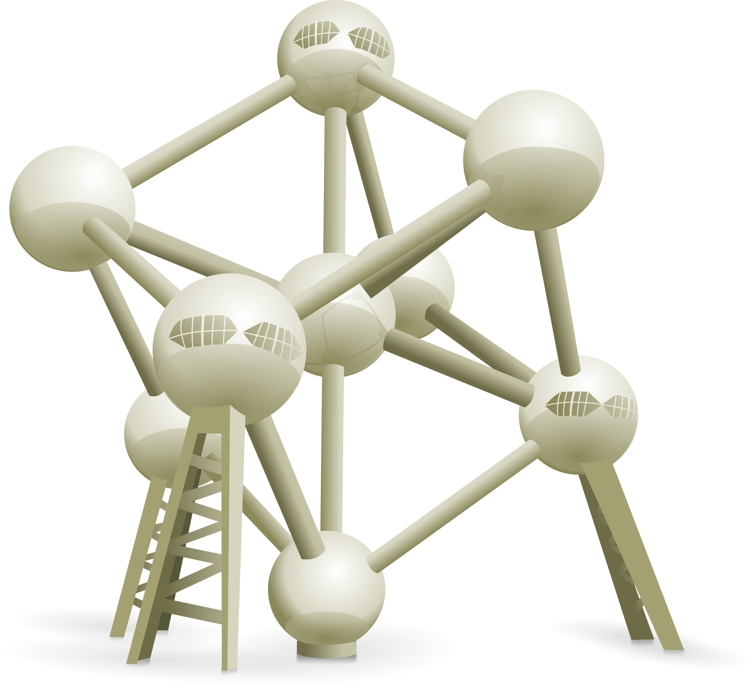 Clipart - Atomium (Belgium)