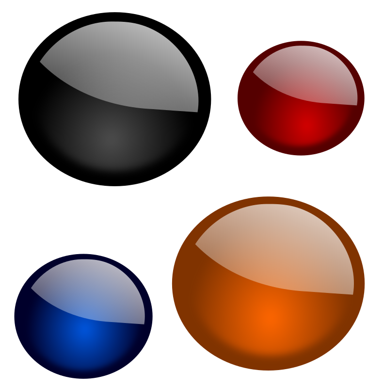 Clipart Glossy Shapes 3