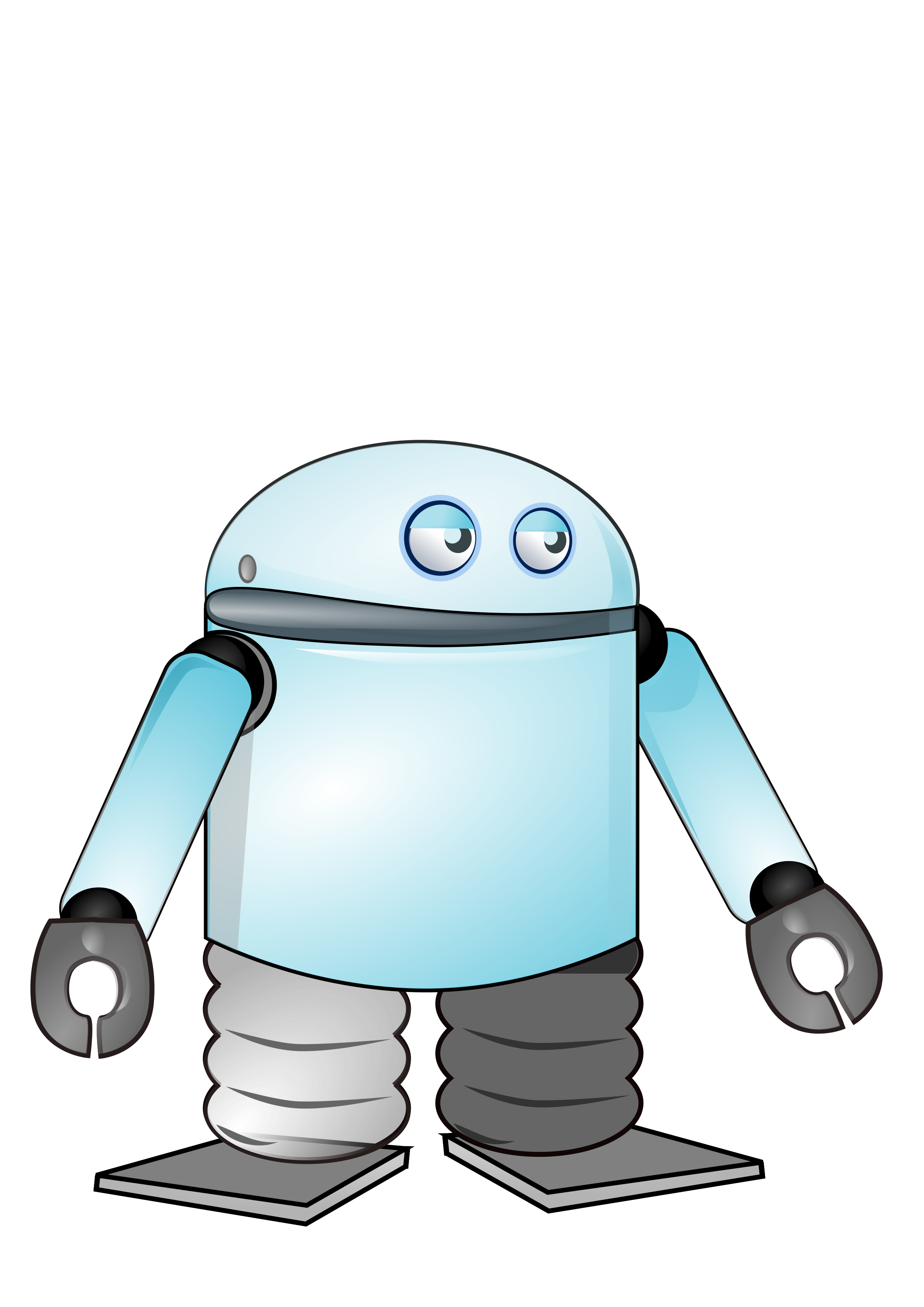 animated clipart robot - photo #28