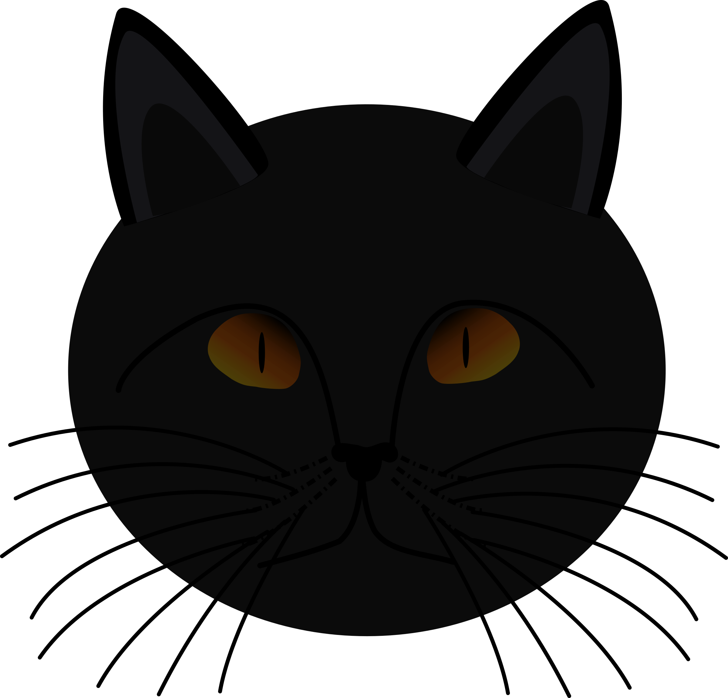 cat mask clipart - photo #7