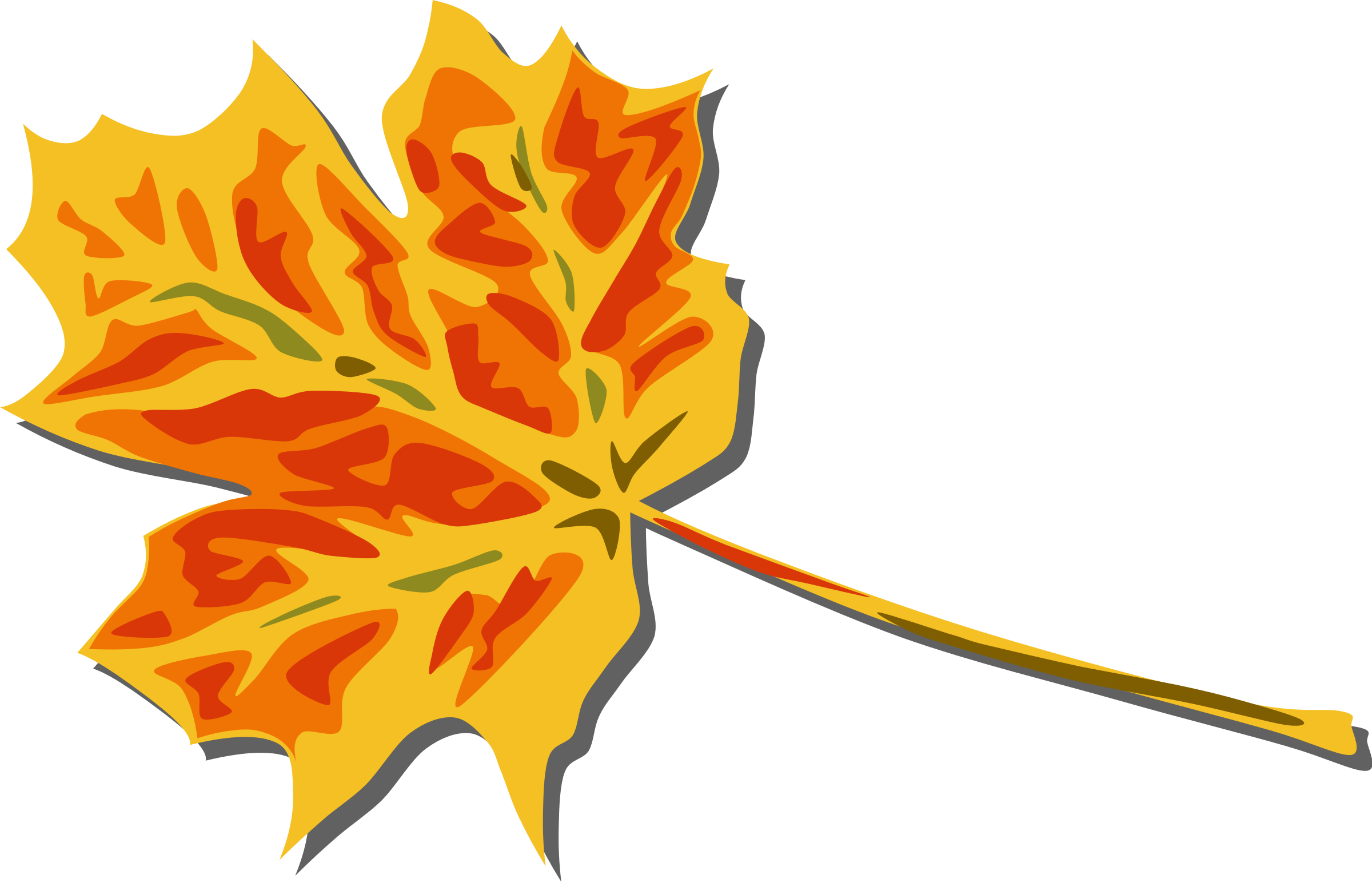 Clipart - Fall Leaves