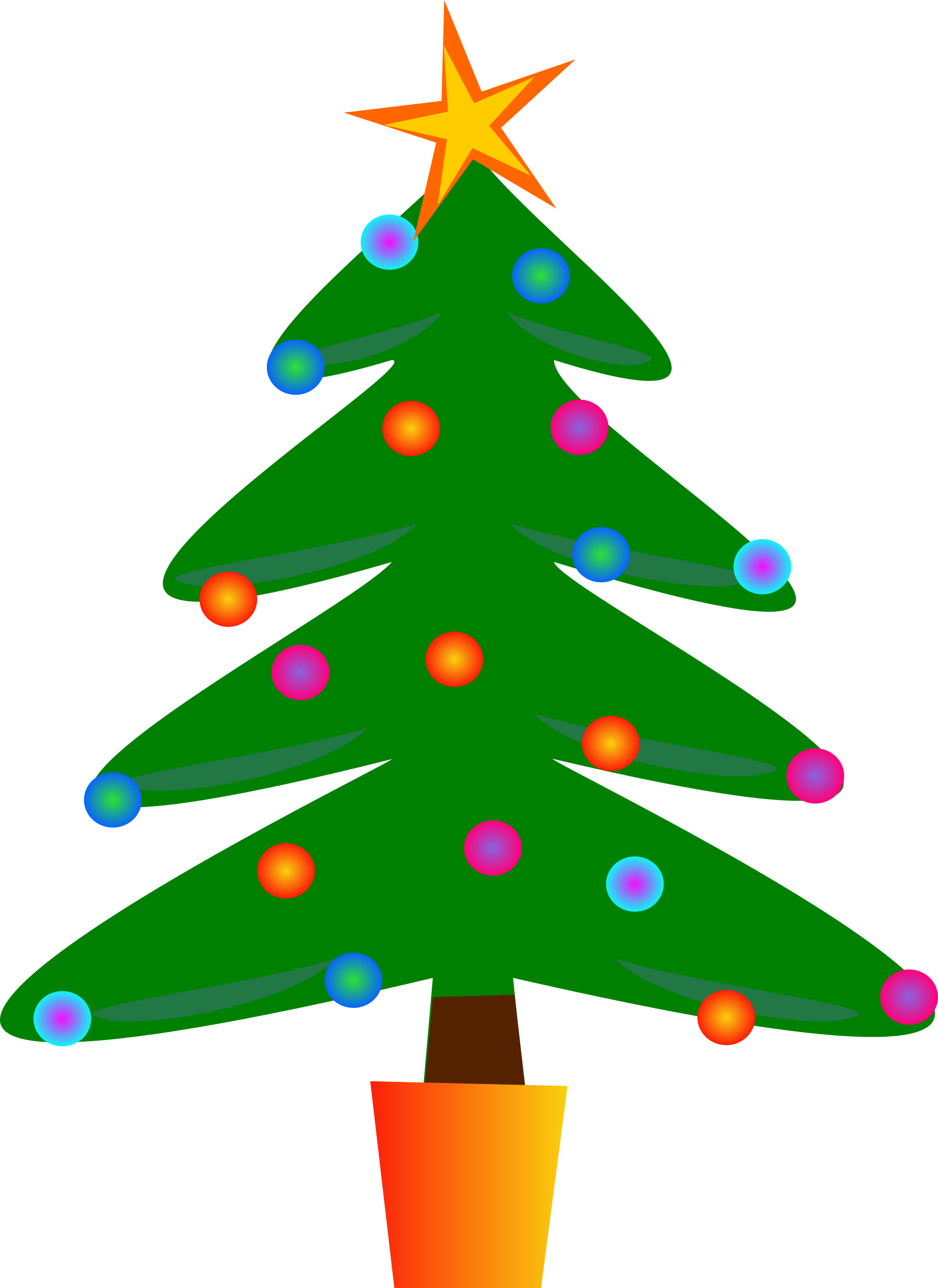 Download Clipart - Christmas Tree