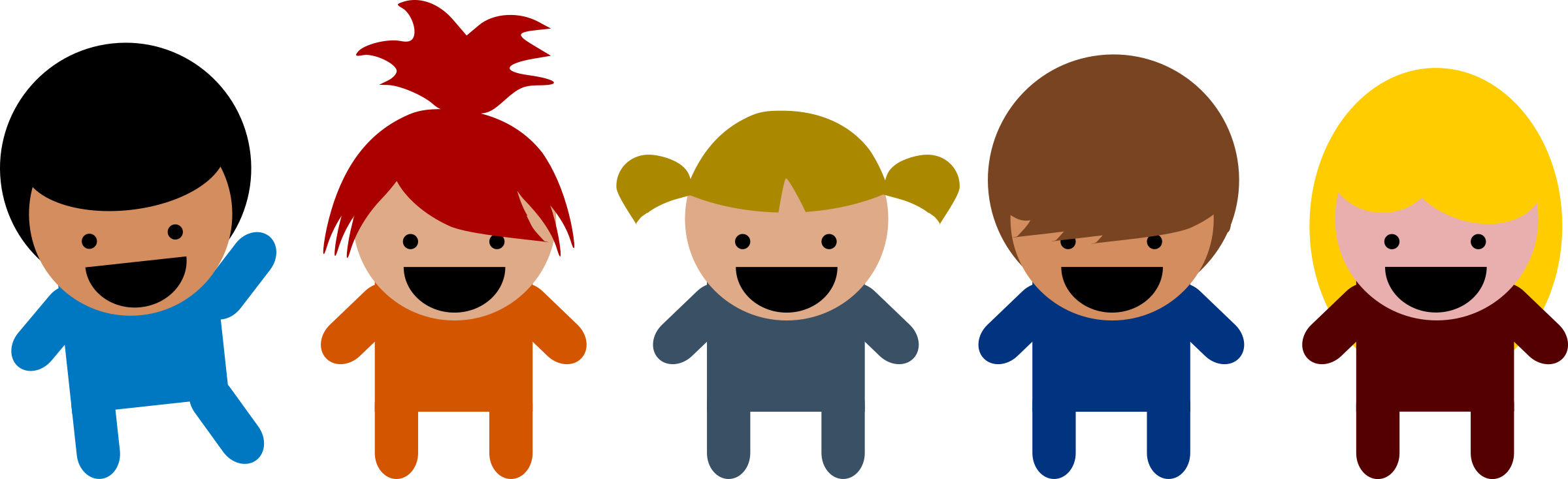clipart cartoon kids