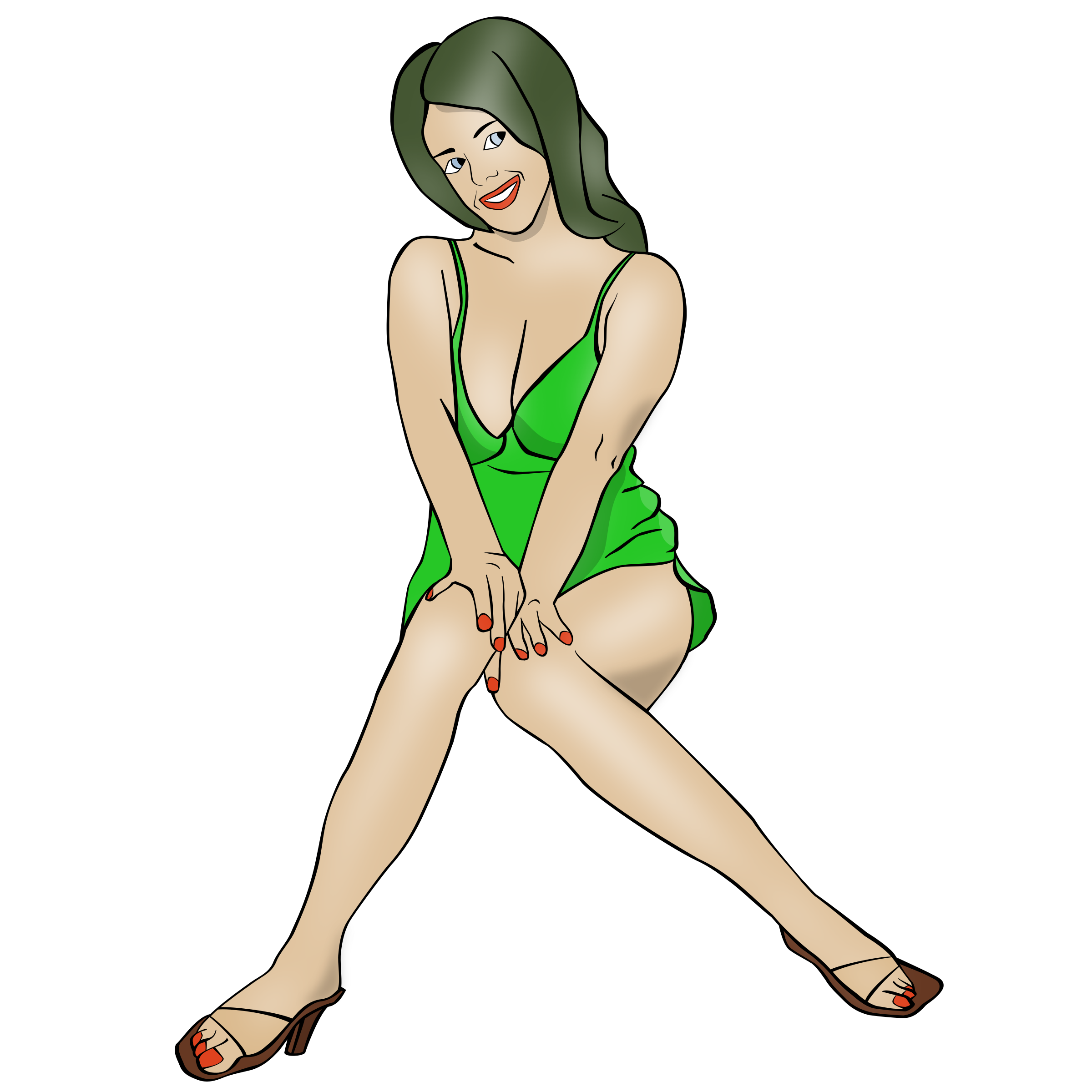 Sex Woman Clip Art 4