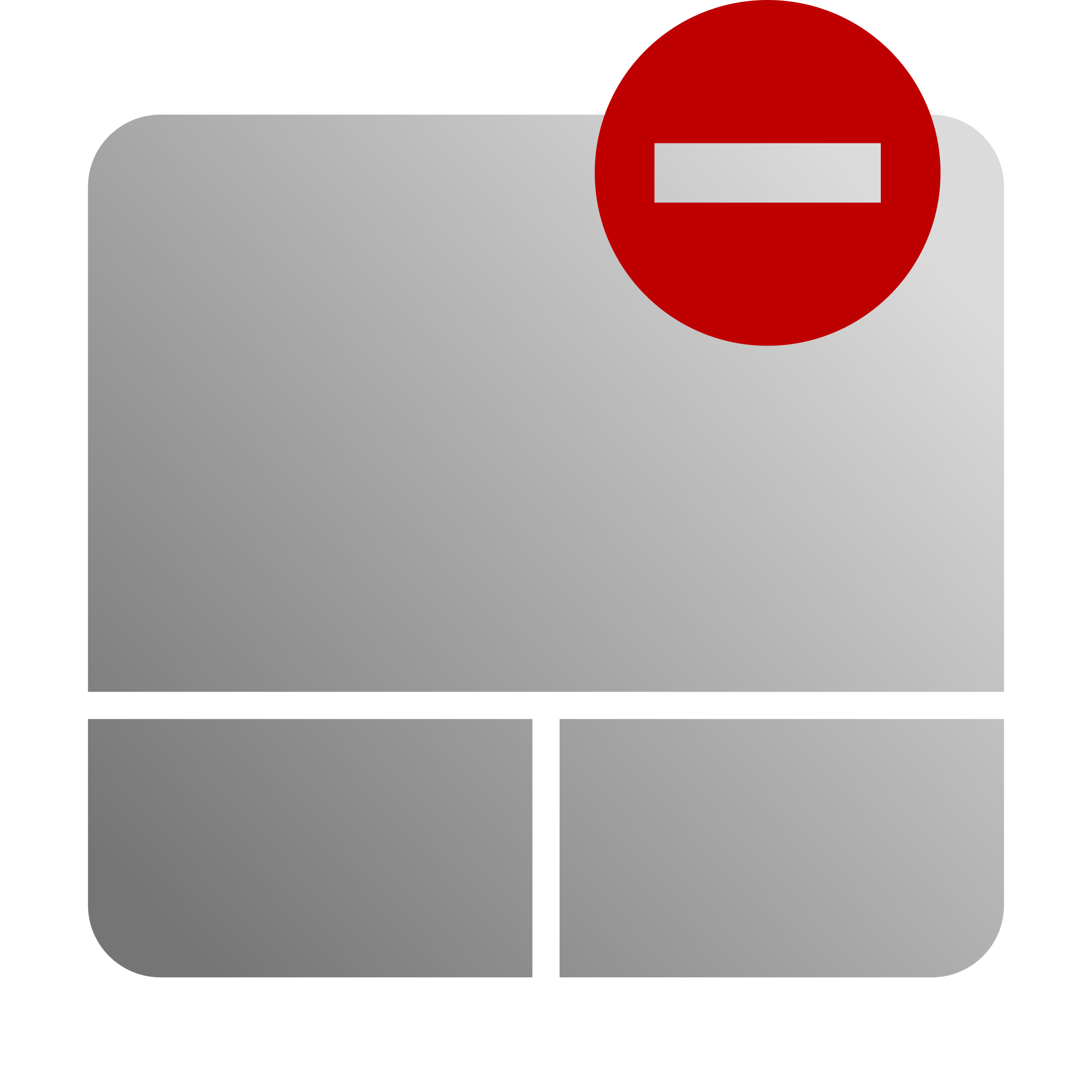 Clipart Touchpad Disable Icon