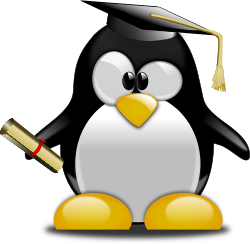 Tux graduate