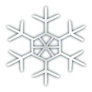 openclipart圖庫：Snow flake icon 4
