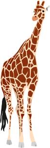 openclipart圖庫：Giraffe