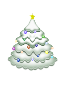 openclipart圖庫：Christmas tree