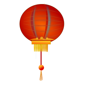 openclipart圖庫：paper lantern2