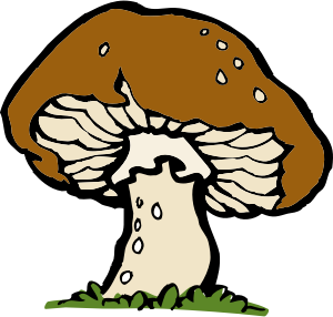 openclipart圖庫：big mushroom