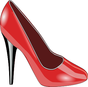 openclipart圖庫：Red Shoe