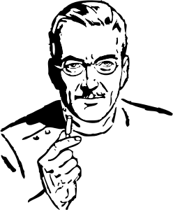 openclipart圖庫：advise from the doctor