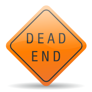 openclipart圖庫：Dead end sign