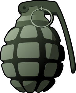 openclipart圖庫：handgrenade
