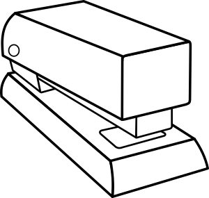 openclipart圖庫：agrafeuse / stapler