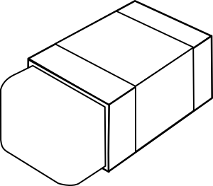 openclipart圖庫：efface / eraser