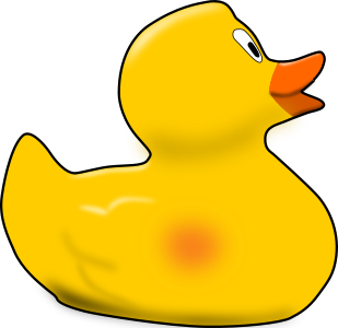openclipart圖庫：Rubberduck