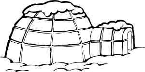 openclipart圖庫：igloo