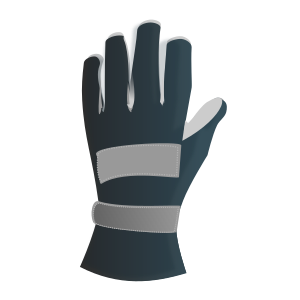 openclipart圖庫：racing gloves