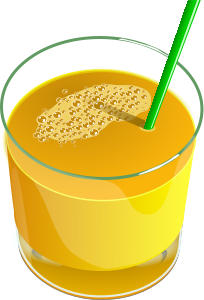 openclipart圖庫：Juice Glass