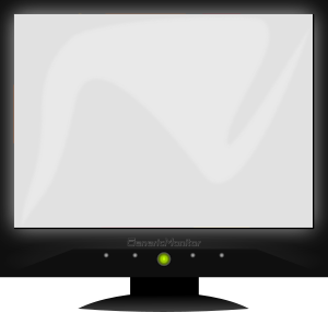 openclipart圖庫：Generic Monitor